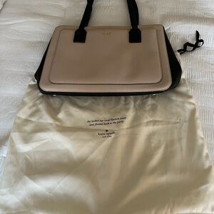 Kate Spade Black and Cream Women's Bag